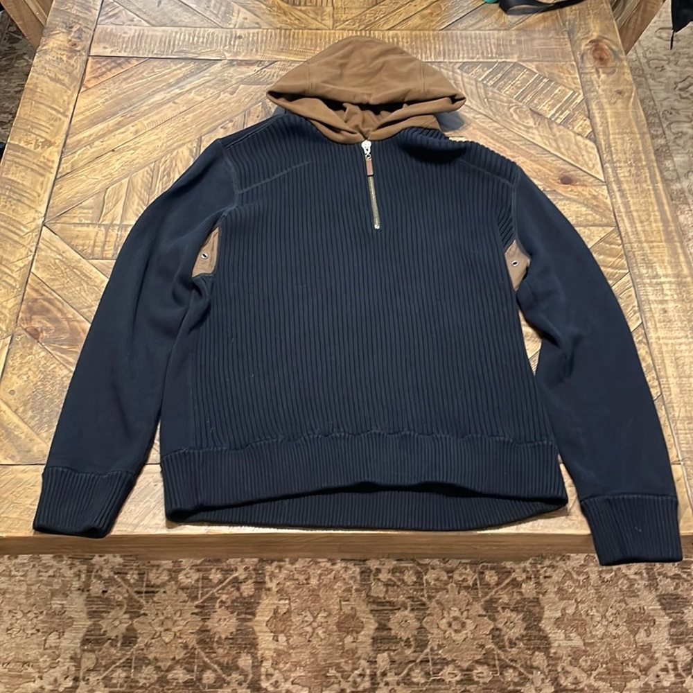 Carbon2Cobalt Mens medium weight pullover